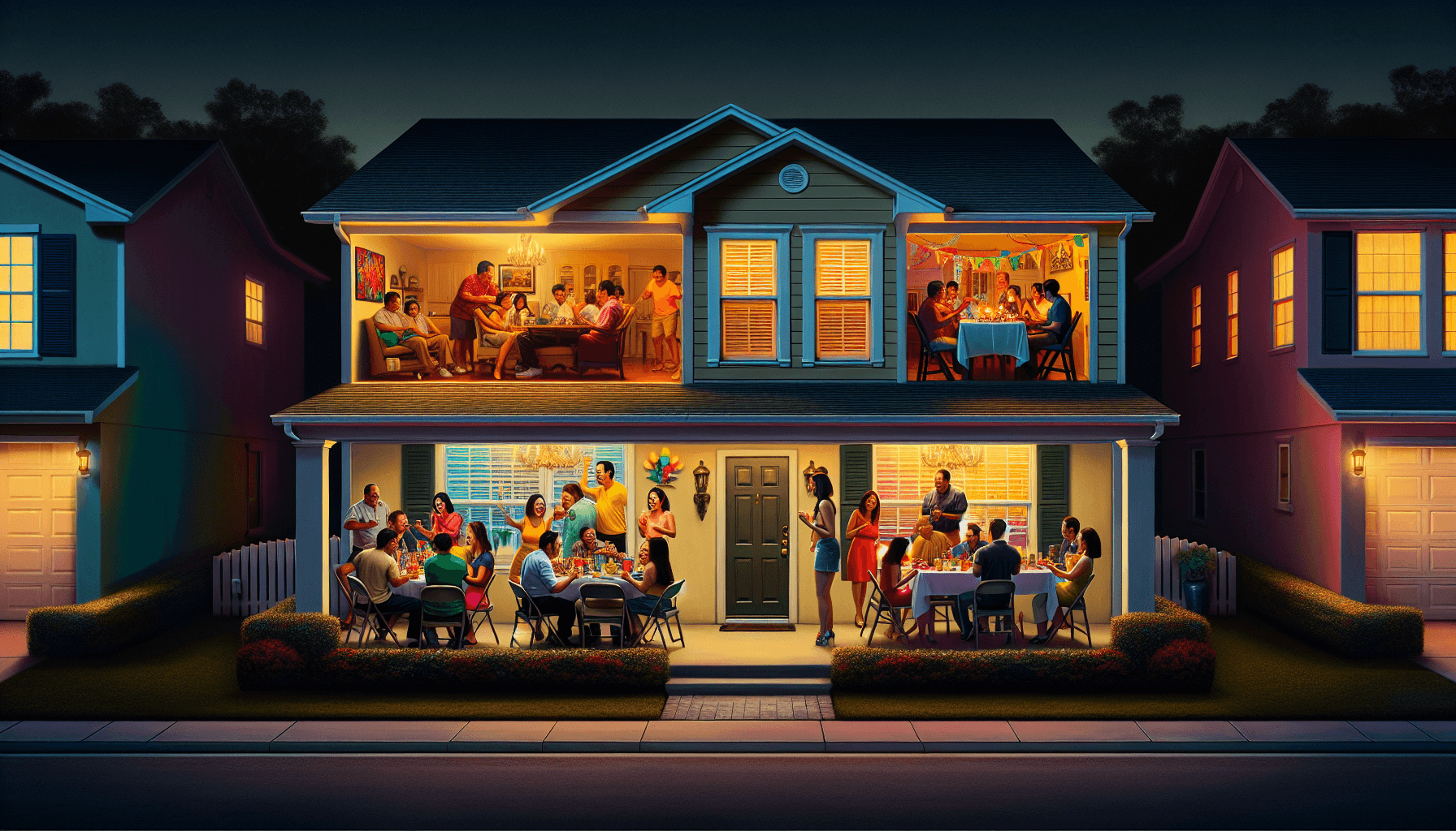 Crime scene illustration