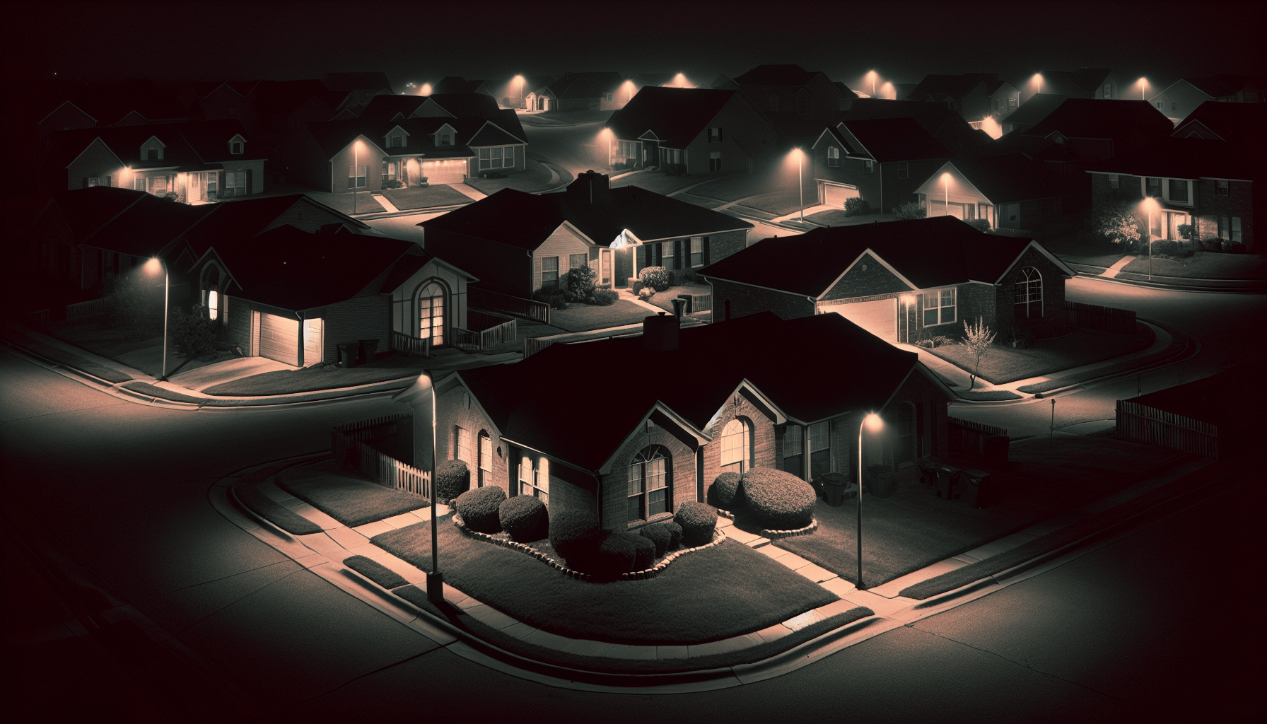 Crime scene illustration