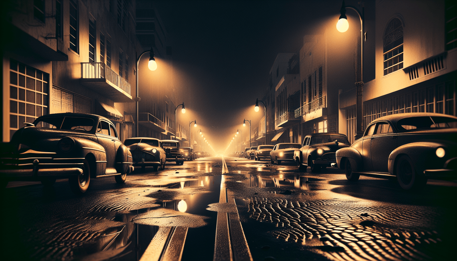 Crime scene illustration