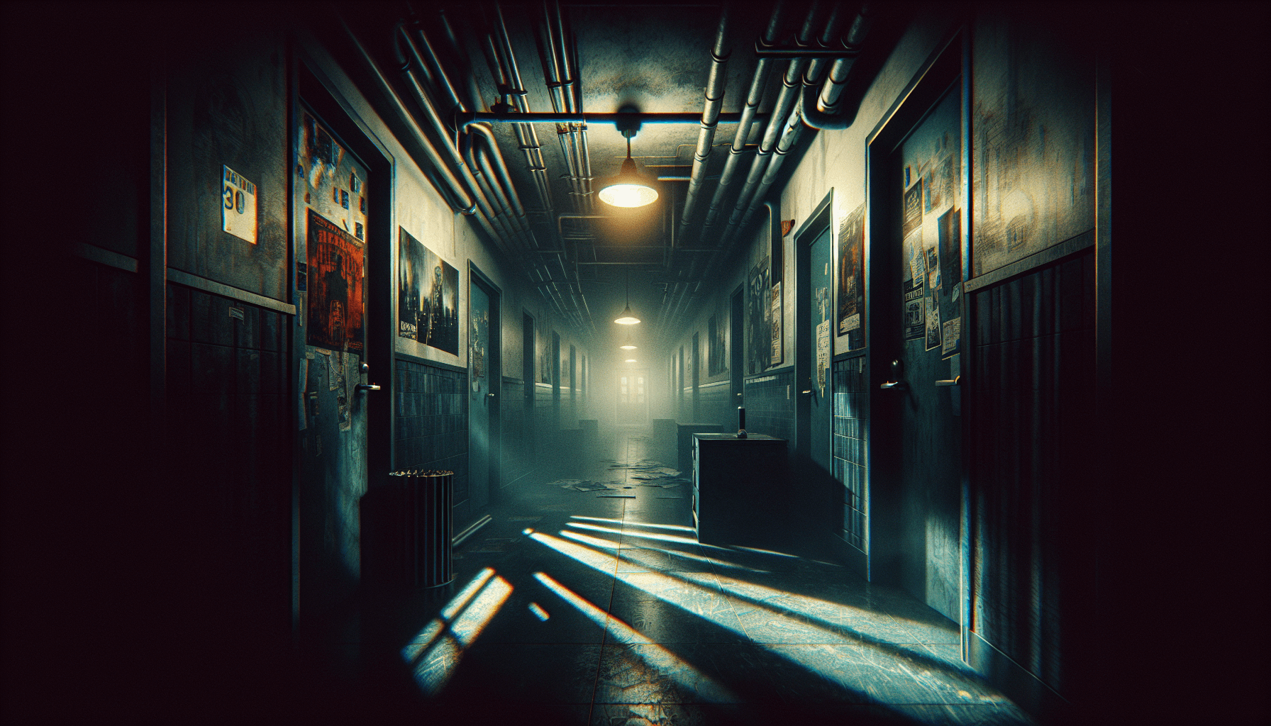 Crime scene illustration