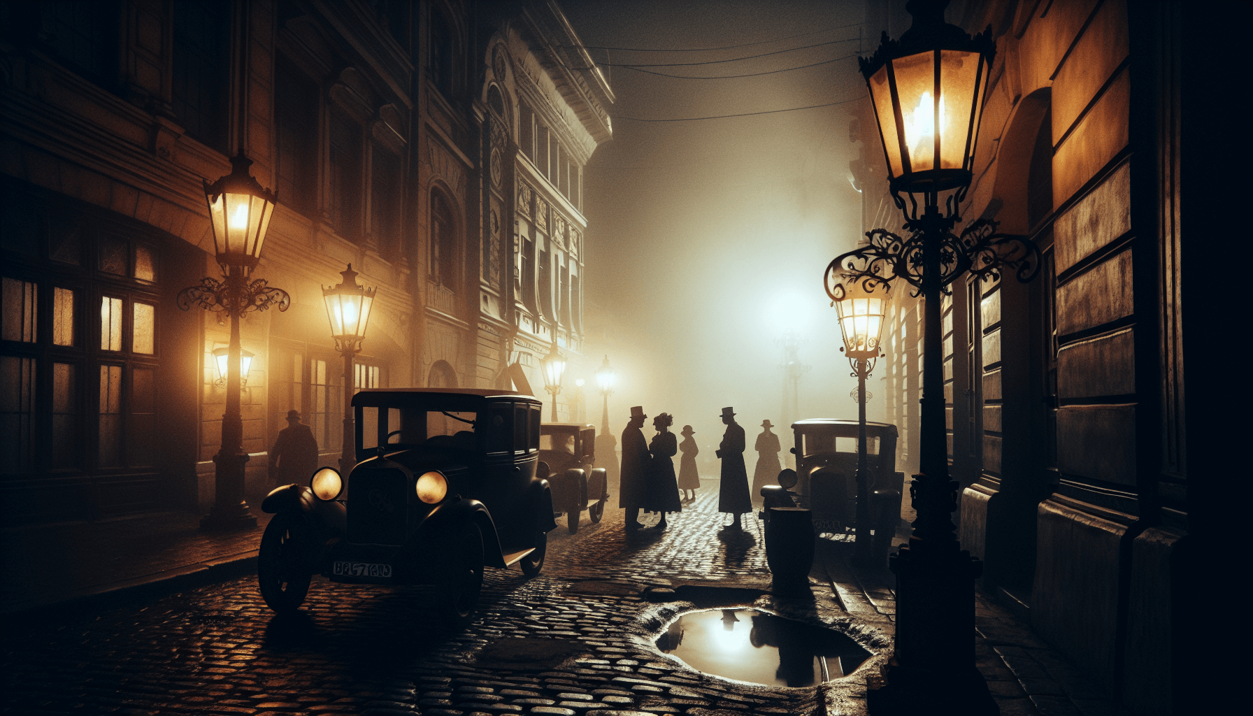 Crime scene illustration