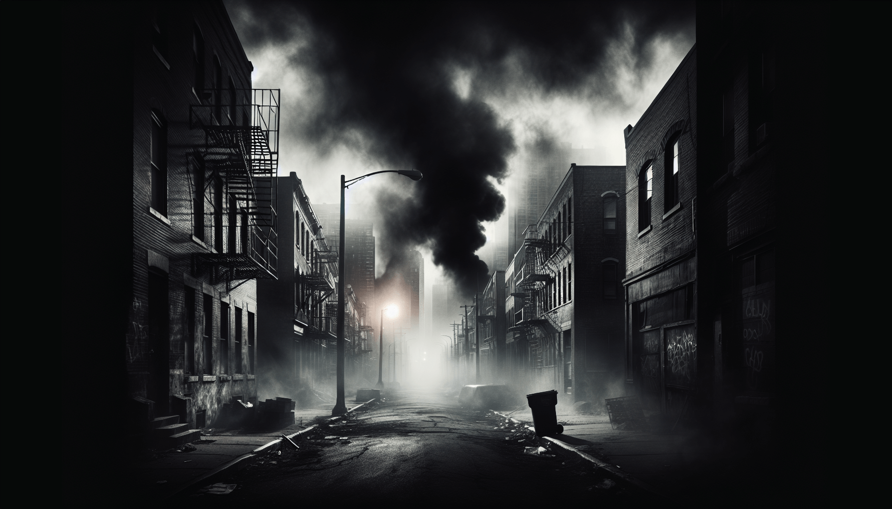 Crime scene illustration