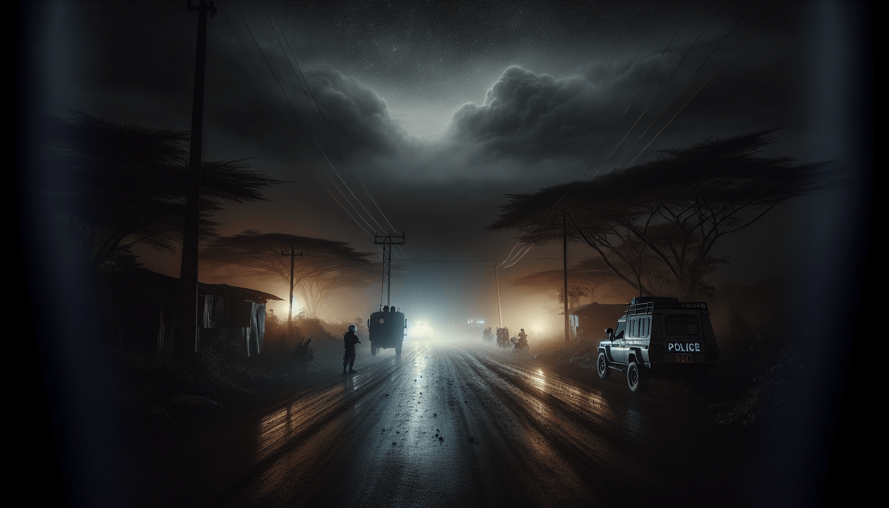 Crime scene illustration