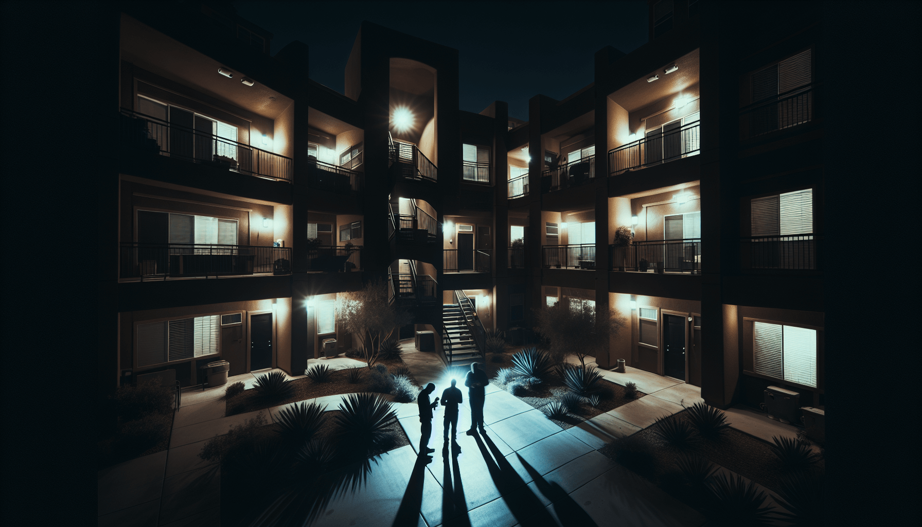 Crime scene illustration