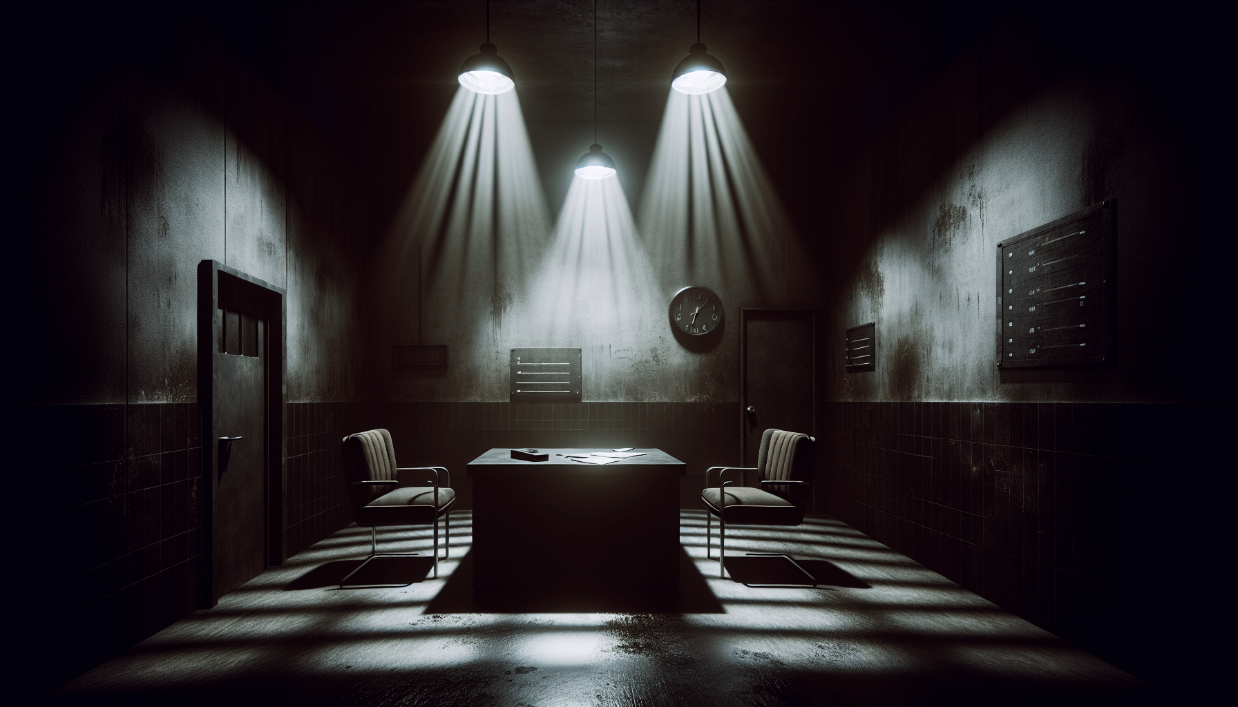 Crime scene illustration