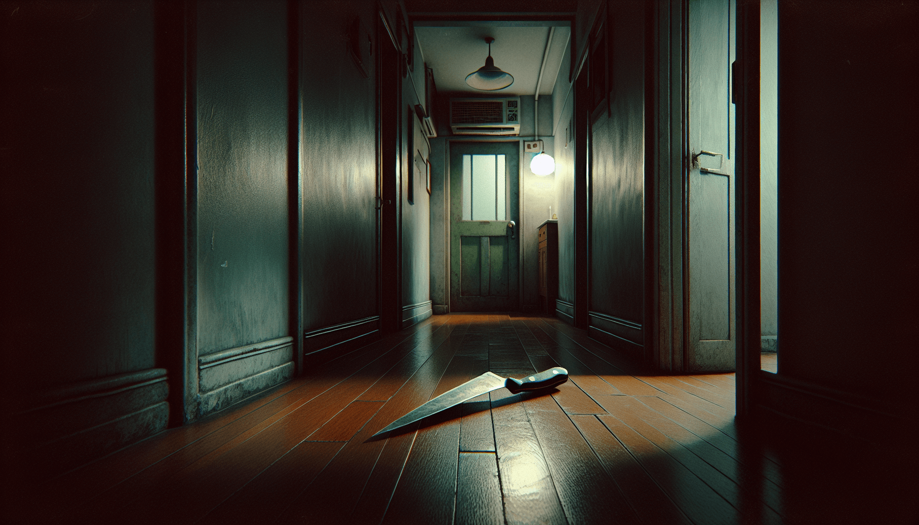 Crime scene illustration