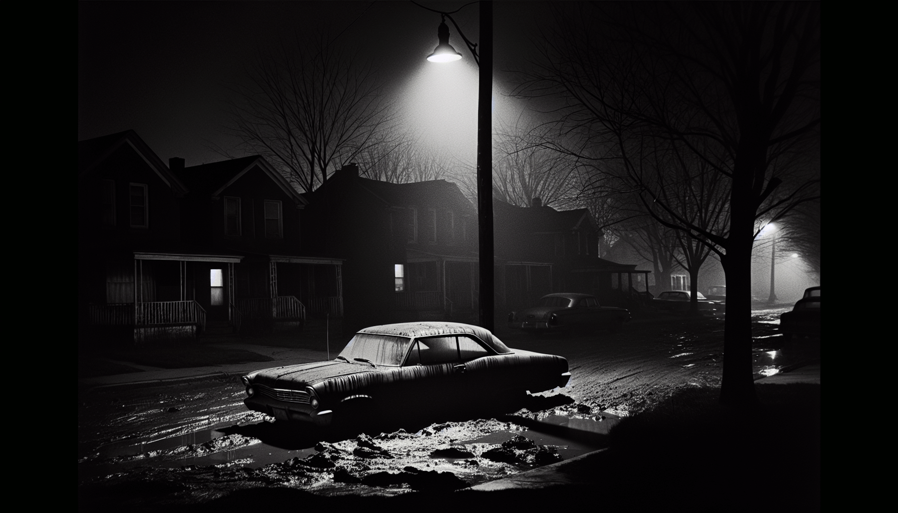 Crime scene illustration