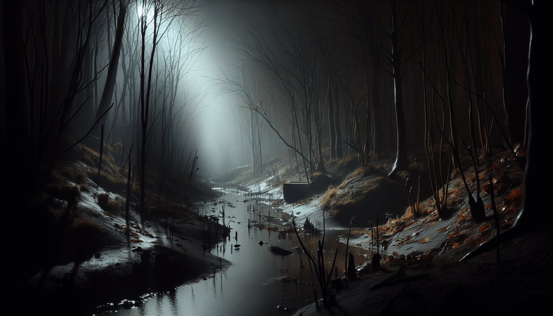 Crime scene illustration