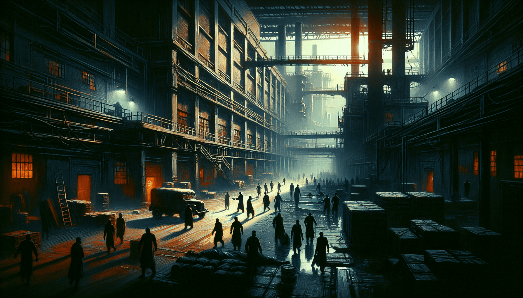 Crime scene illustration