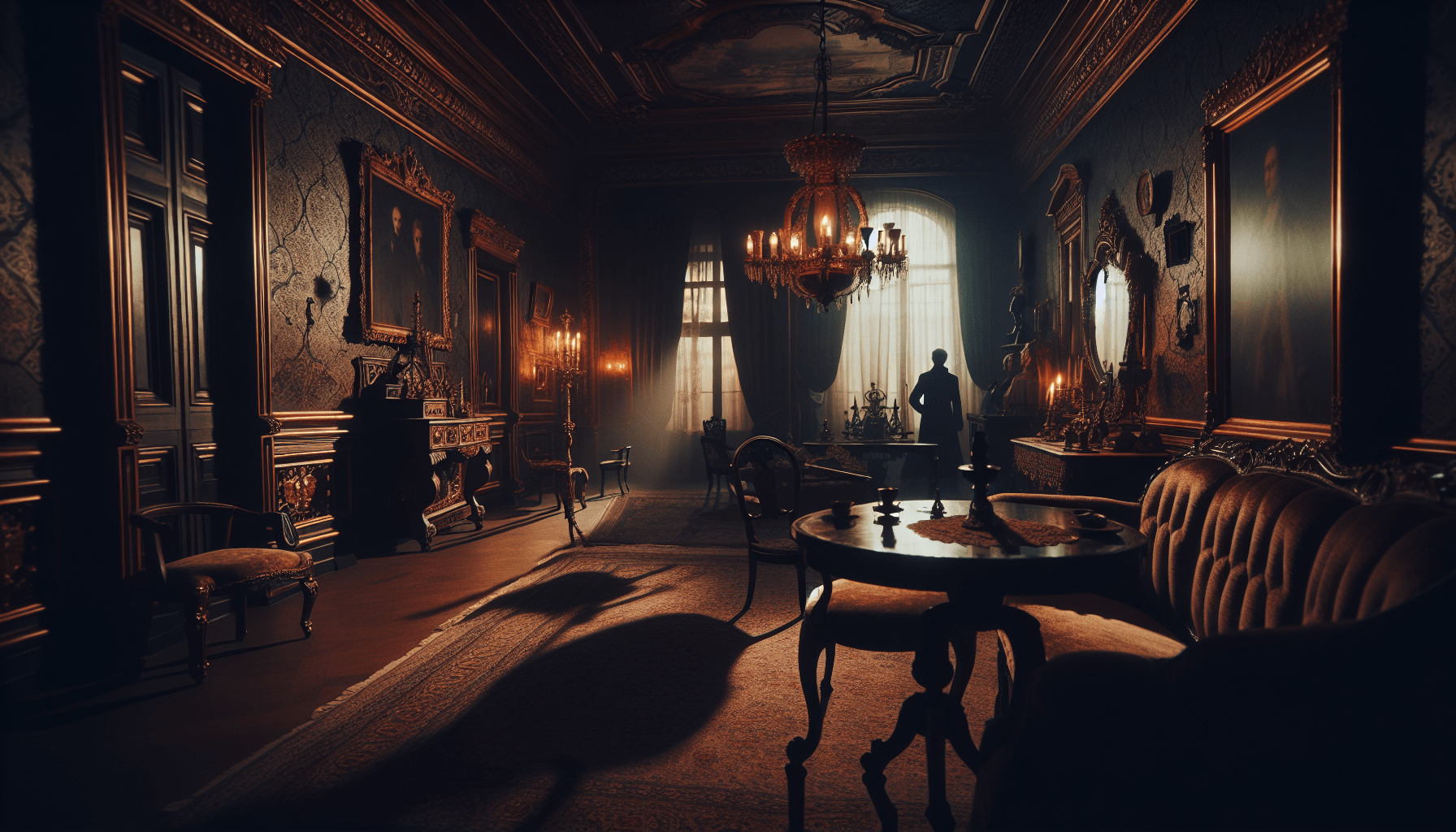 Crime scene illustration