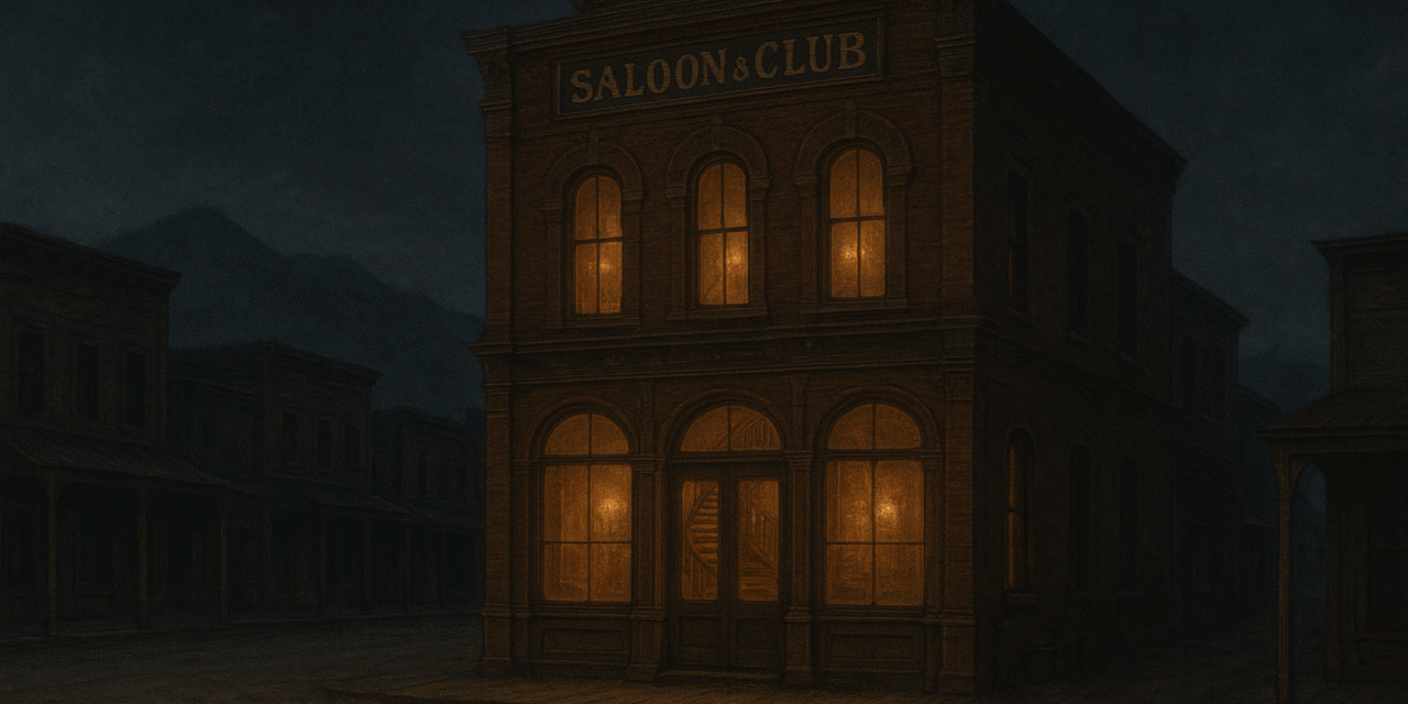 The Dead of the Comstock: Ghosts of the Washoe Club in Virginia City, Nevada