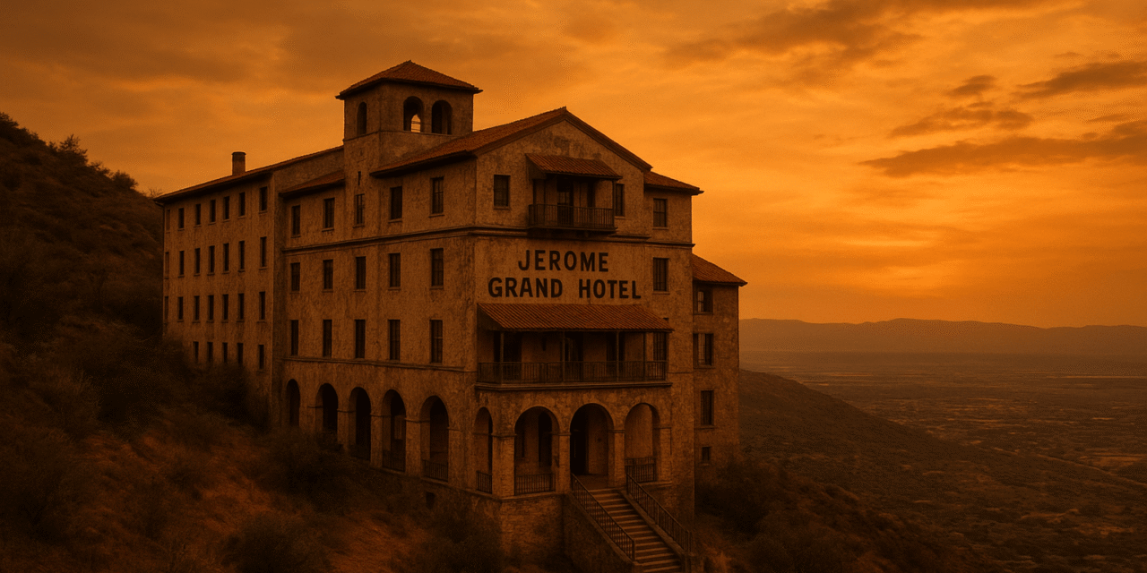 The Last Ride: Ghosts of the Jerome Grand Hotel in Arizona