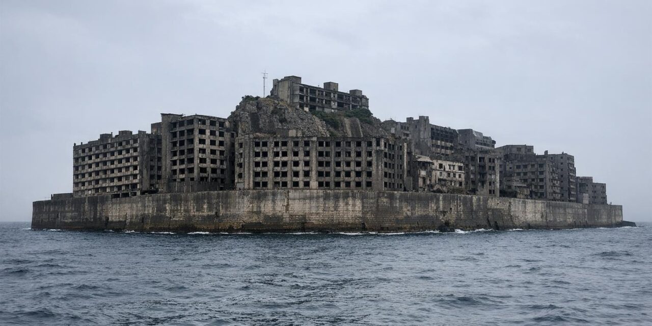 The Ghost City They Abandoned Overnight: Japan’s Hashima Island and Its Vanished Mining World