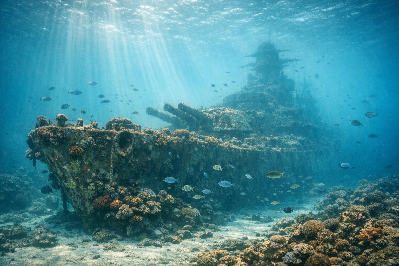 The Ghost Fleet of the Pacific: Micronesia's Chuuk Lagoon and Its Sunken World War II Graveyard