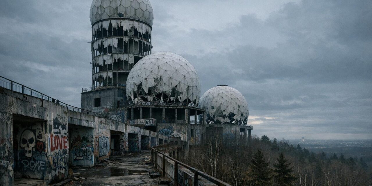The Cold War’s Haunted Ear: Berlin’s Teufelsberg Listening Station and Its Ghosts of the Intelligence War