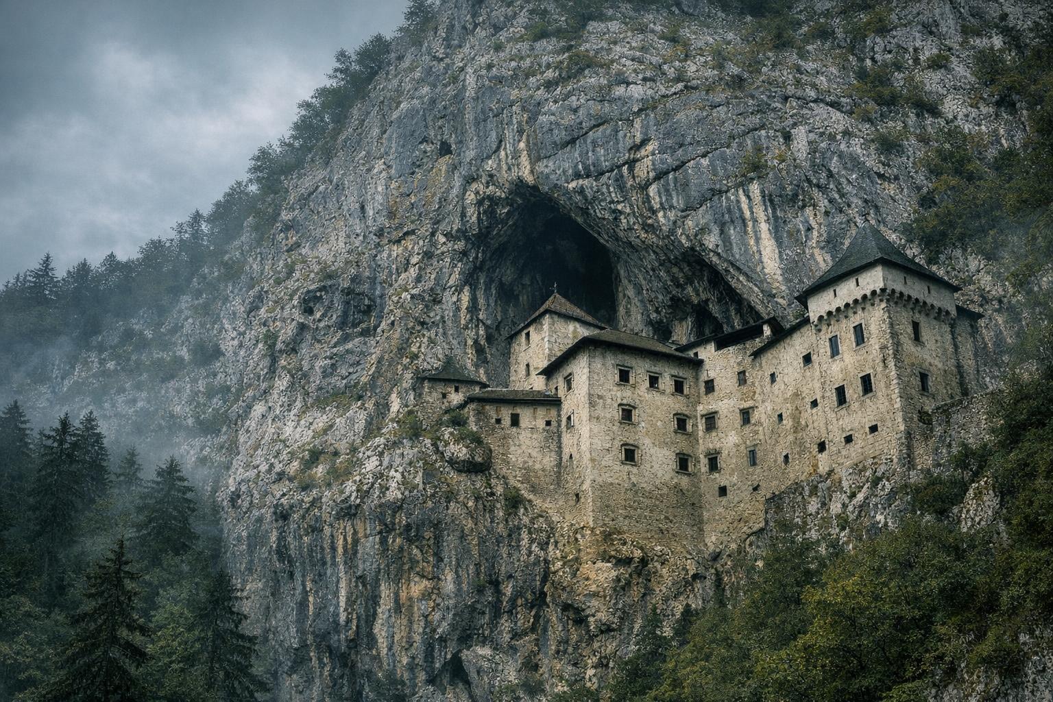 The Knight Who Held His Castle for a Year After He Was Dead: Predjama Castle, Slovenia