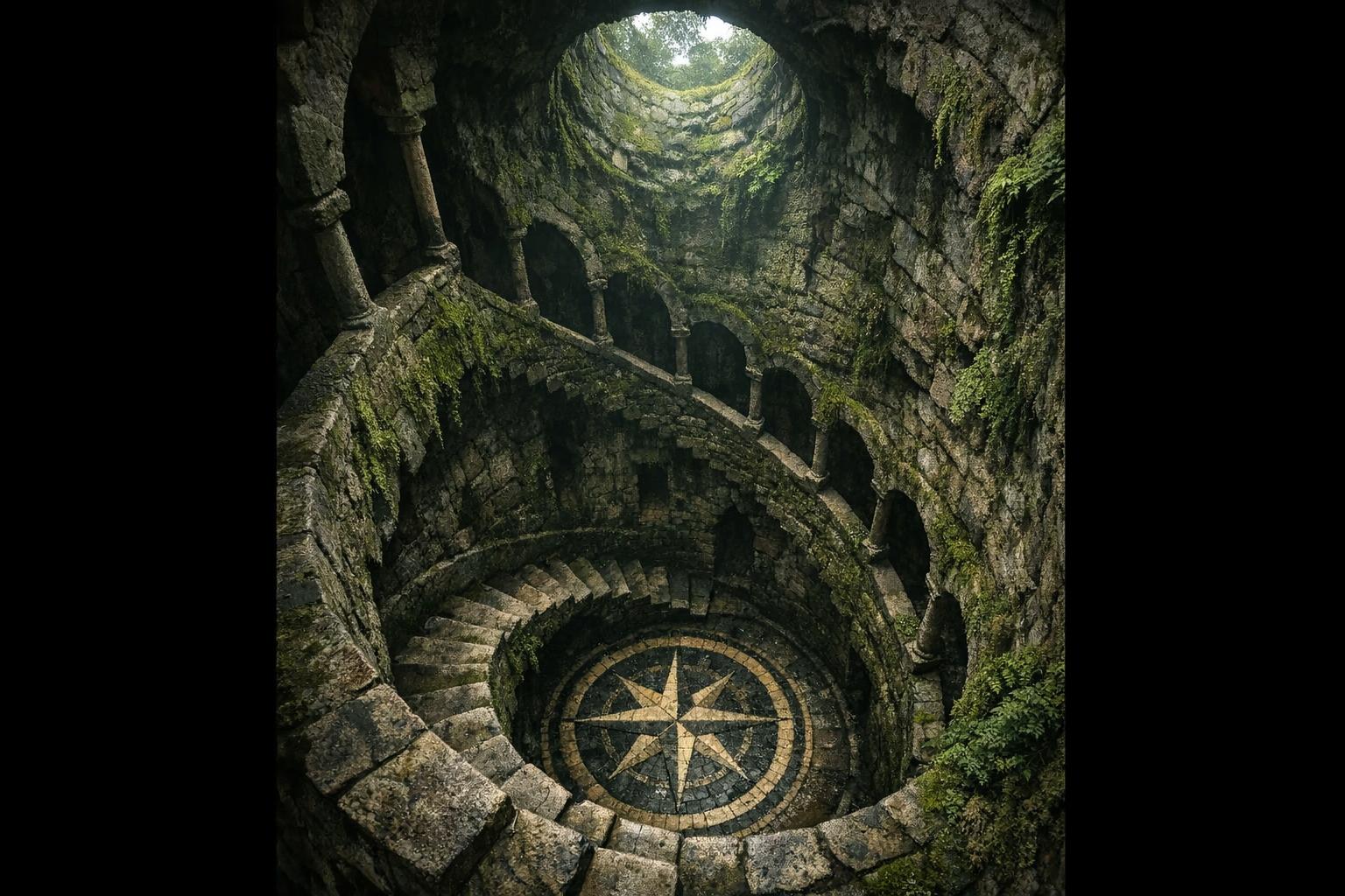 The Well That Goes All the Way Down: Quinta da Regaleira's Initiation Tunnel and Sintra's Darkest Secret, Portugal