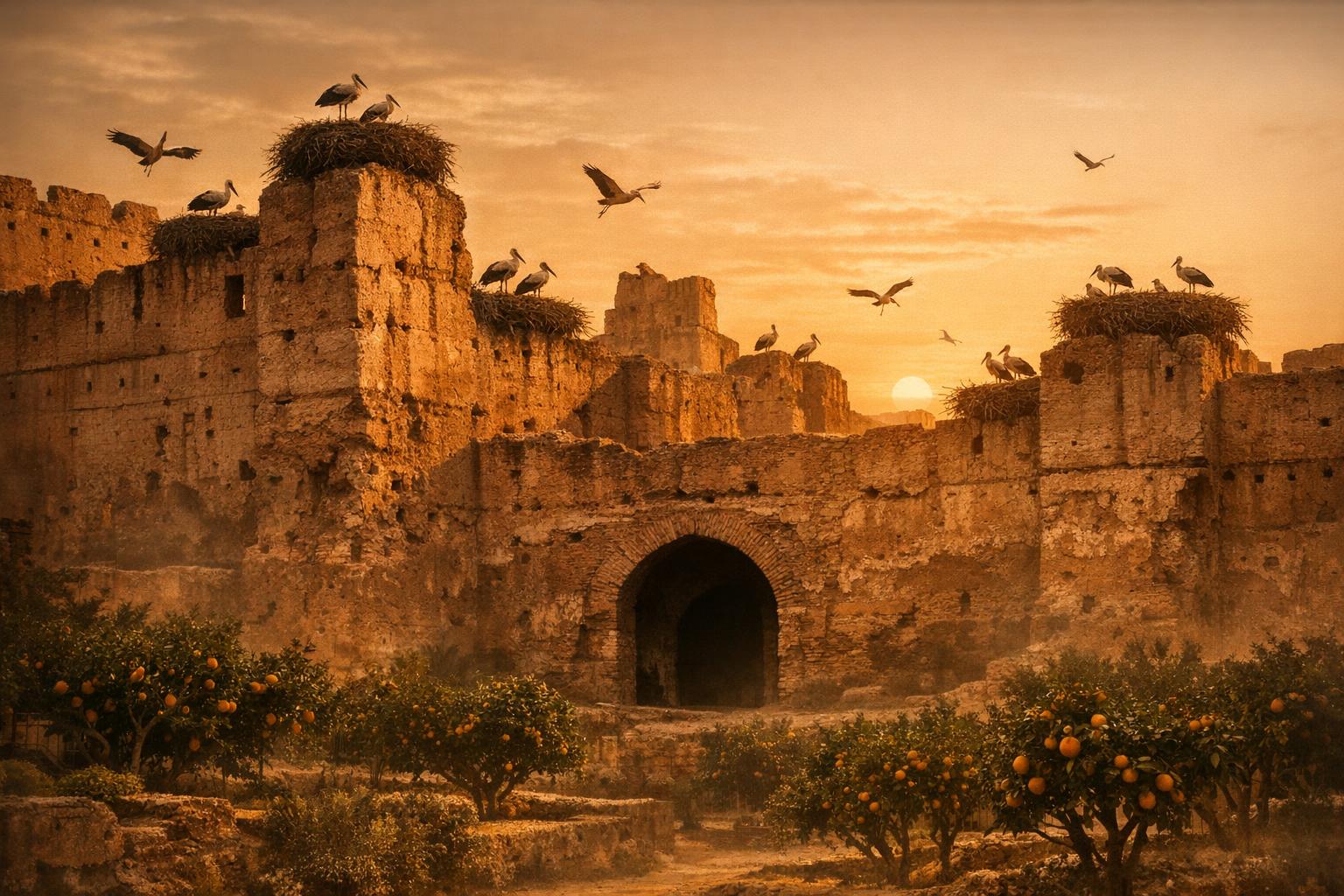 The Palace a Sultan Demolished Out of Shame and the Ghosts Who Stayed: El Badi Palace Ruins, Marrakech, Morocco