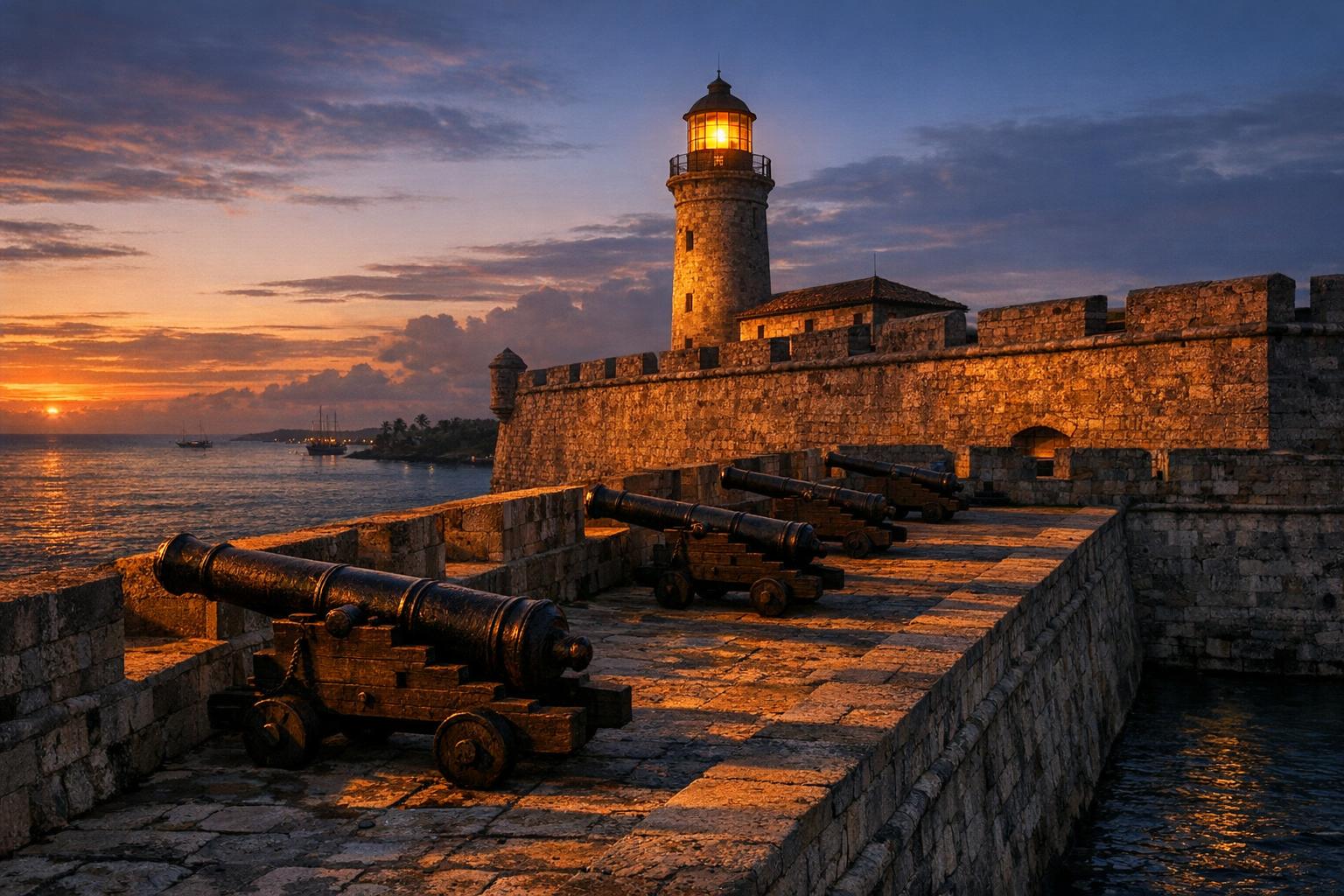 The Firing Cannon and the Soldiers Who Never Stopped Guarding It: Haunting of El Morro Fortress, Havana, Cuba